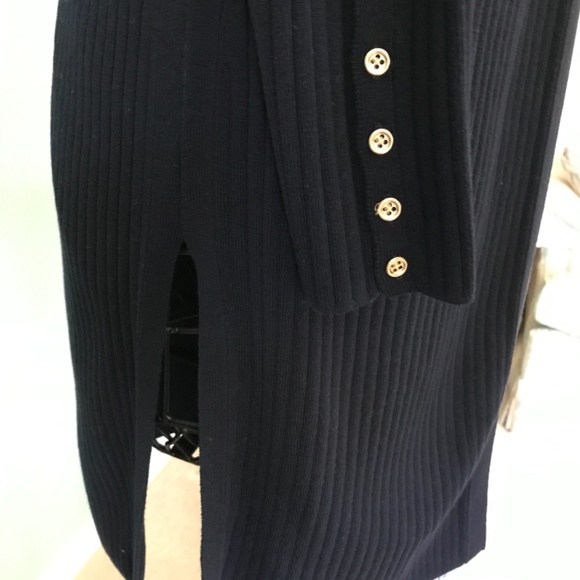 Talbots Navy Topper Sz S - Picture 3 of 6